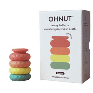 Ohnut Soft Buffer – sæt med 4 ringe – Rainbow