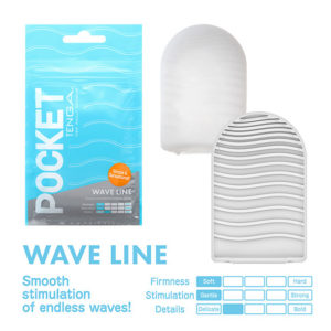Pocket Stroker Wave Line- Onaniprodukt