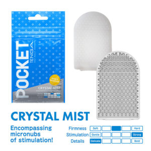 Pocket Stroker Crystal Mist- Onaniprodukt