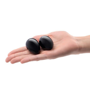 Crystal Yoni Eggs – sort Obsidian