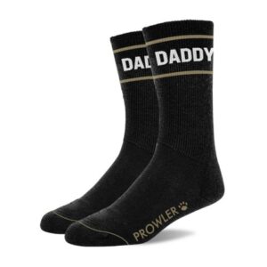 Daddy Socks – sort/hvide – one size