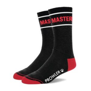 Master Socks – sort/røde – one size
