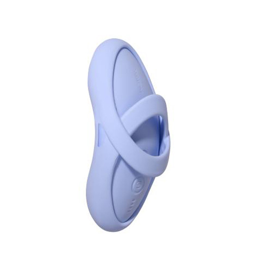 Echo 2 Finger Vibrator - Sky Blue